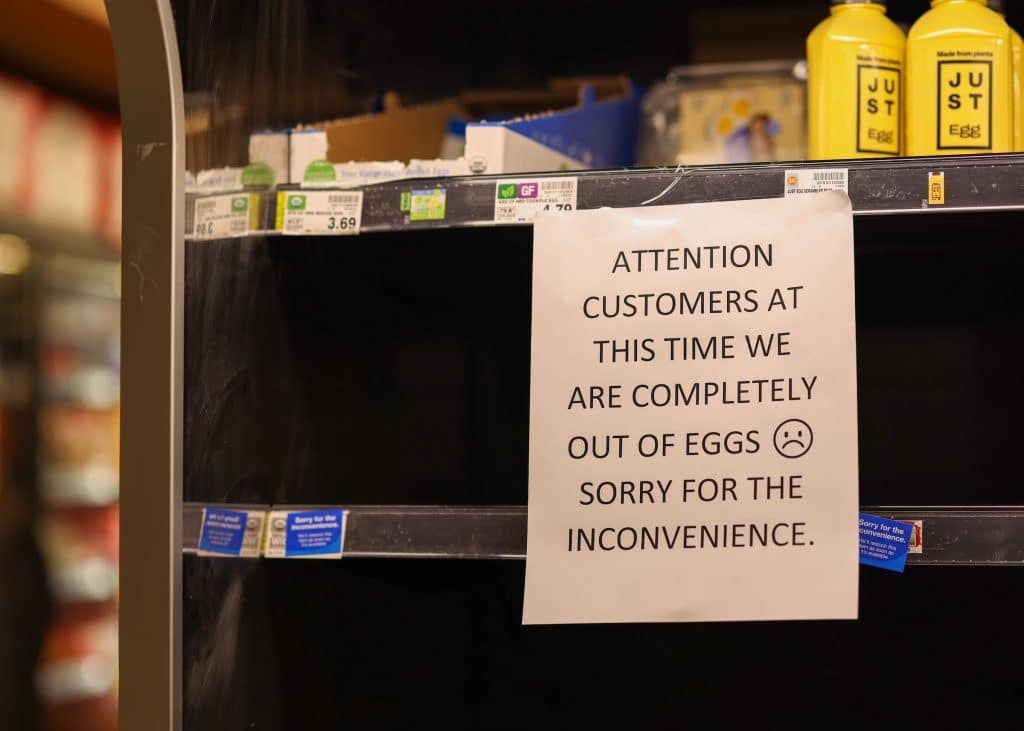 Egg shortage hits Aspen, with high demand, avian flu as contributing